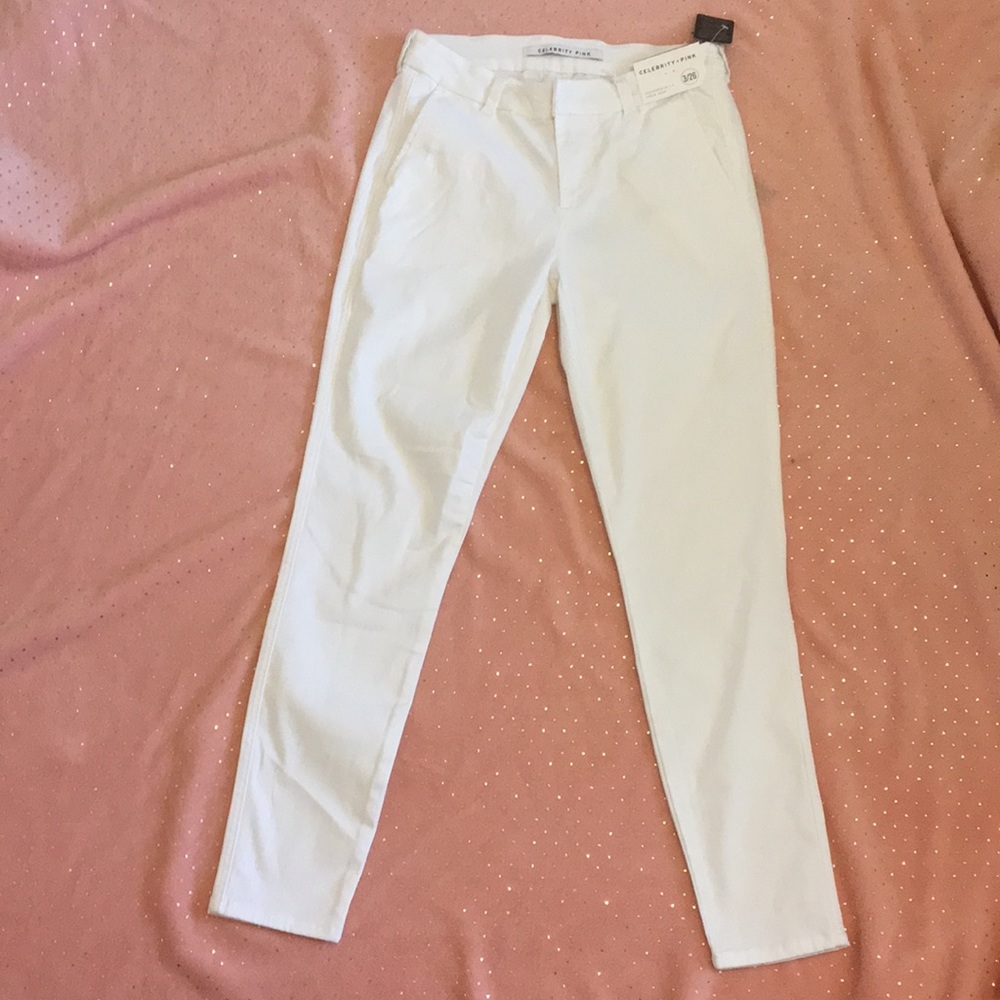 Fashion nova white skinny jeans